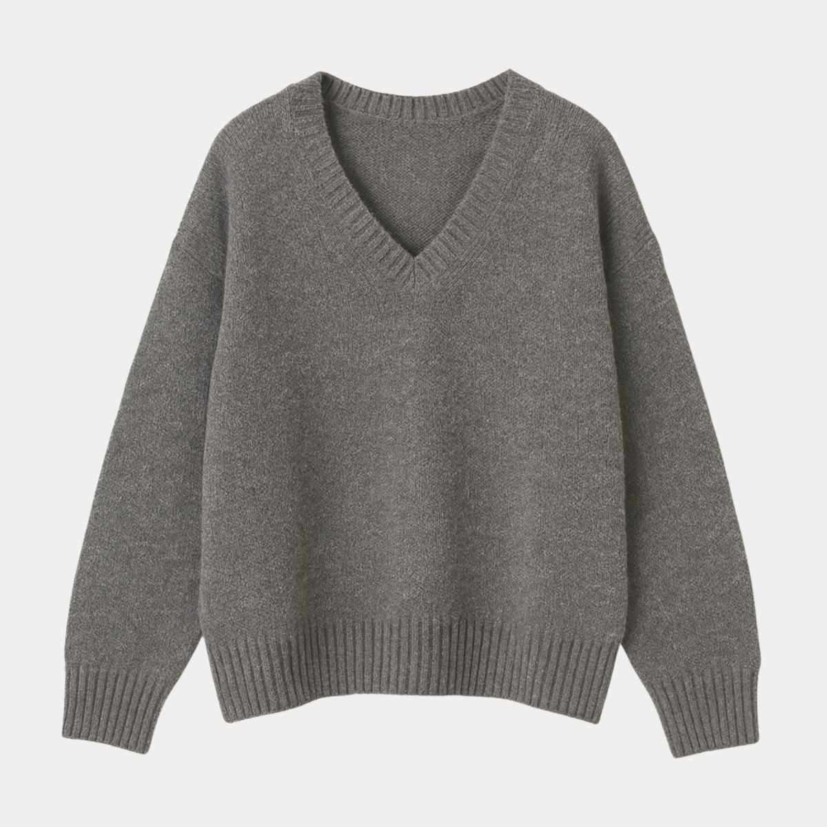 Trendy Oversized Cashmere Jumper – Warm Knit Sweater