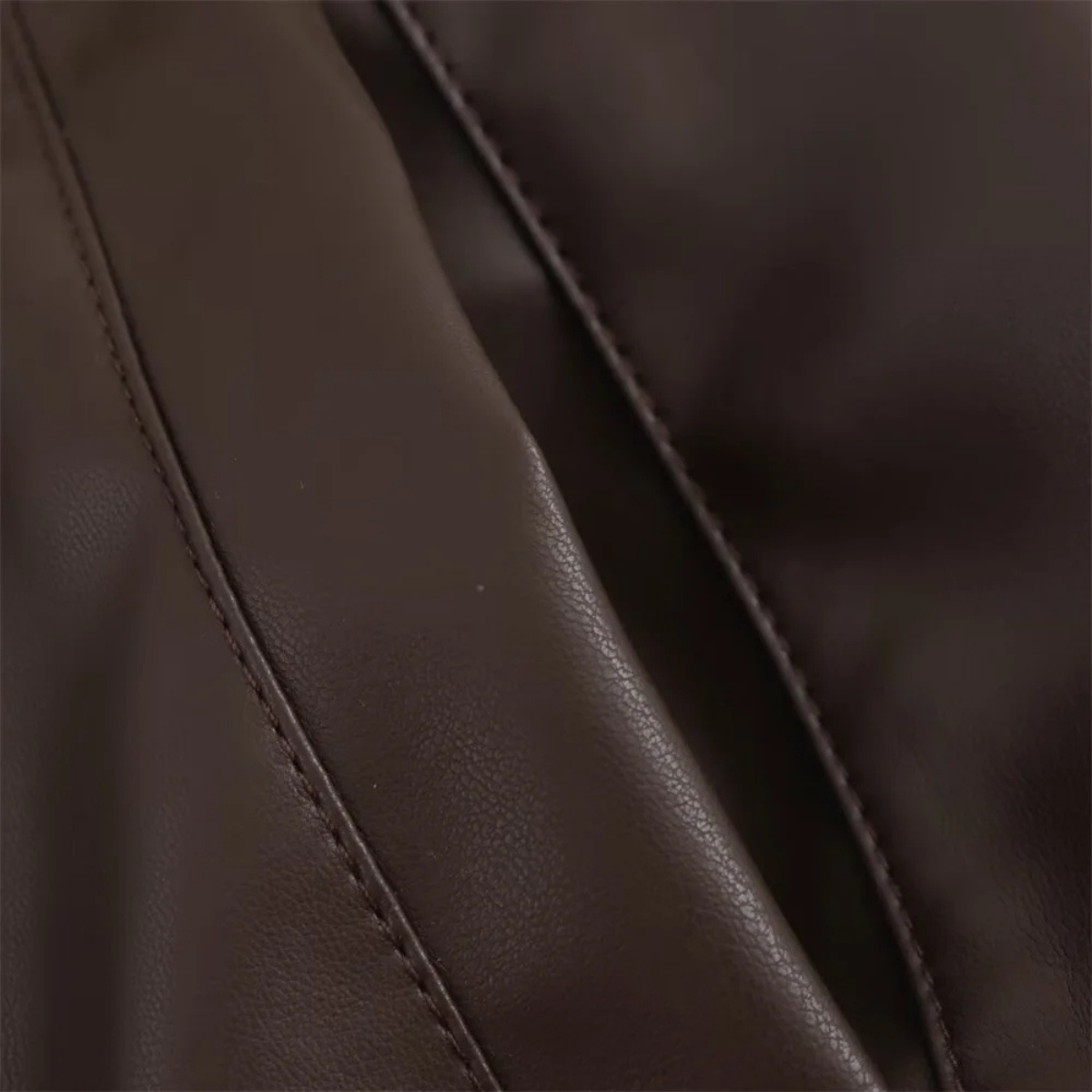 Classic Zip Up Leather Jacket – Smart Casual
