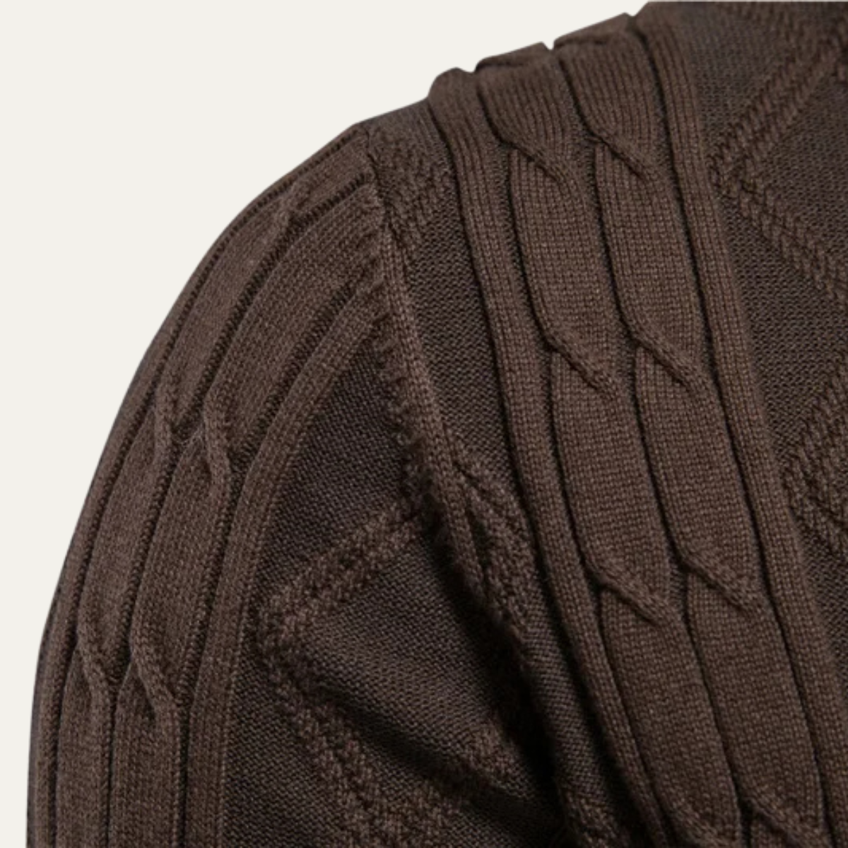 Knitted Cardigan – Button Up V-Neck Jumper
