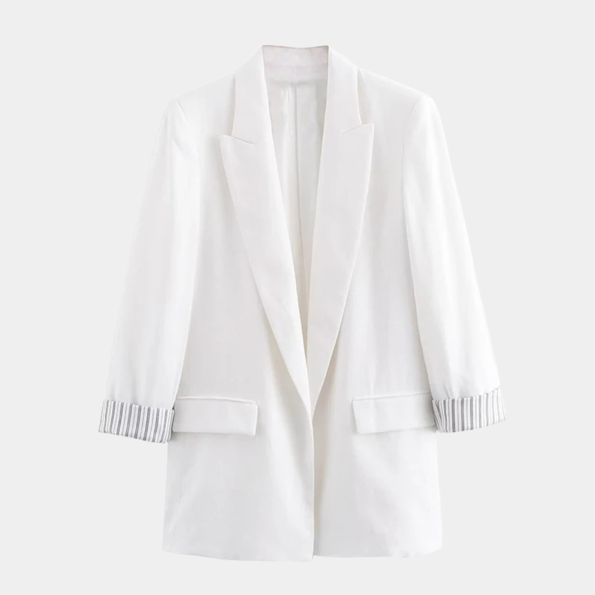 Elegant Oversized Blazer – Long Sleeve Casual Smart Jacket
