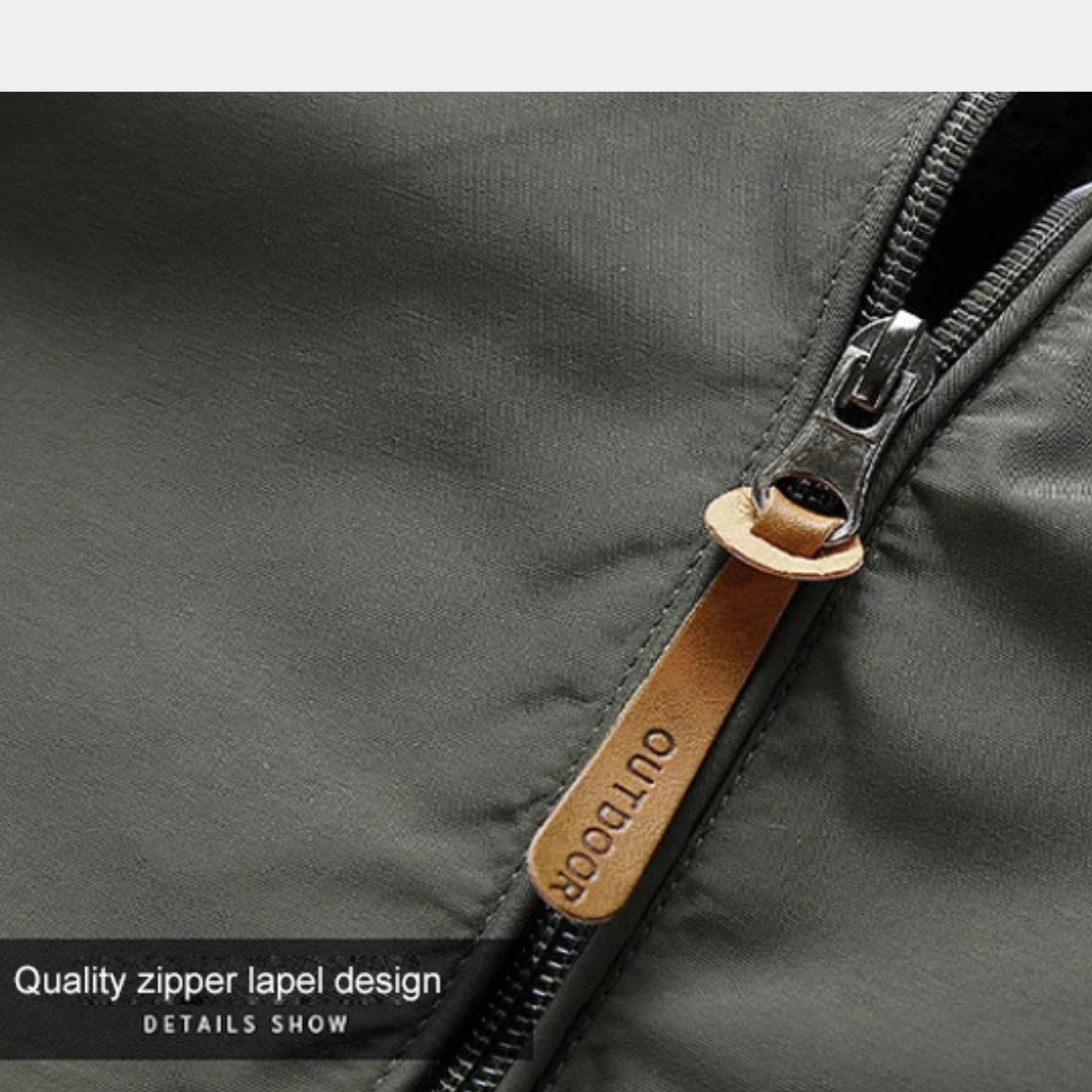 Waterproof Hooded Jacket – Outdoor Windbreaker Coat with Pockets