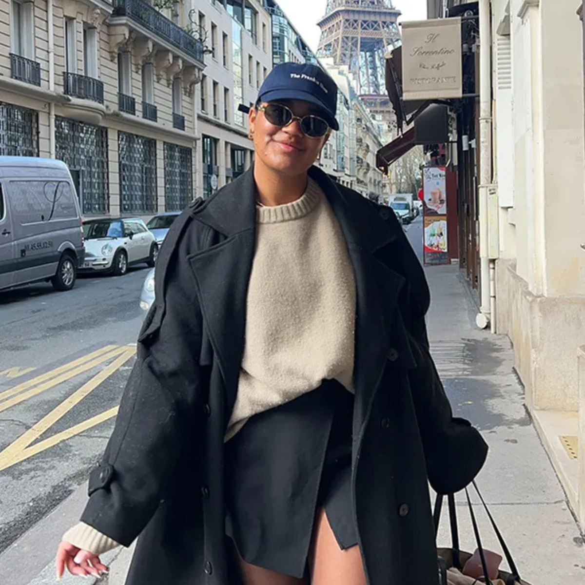 Long Wool Coat – Double Breasted Winter Trench Coat