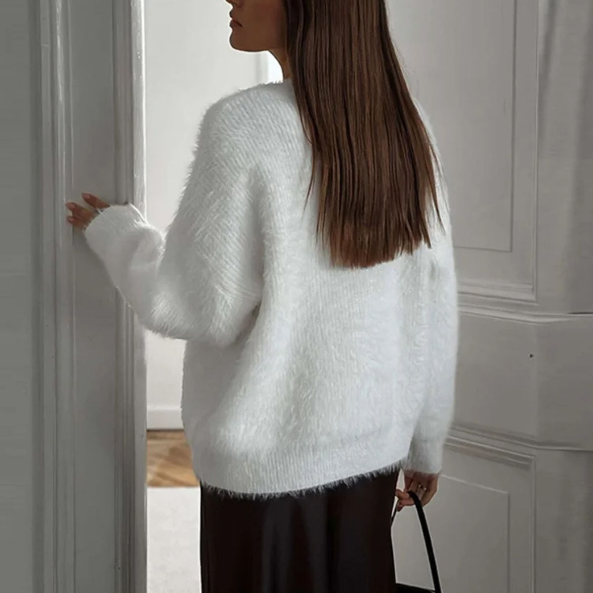 Soft Knit Cashmere Jumper – Women’s Casual Pullover