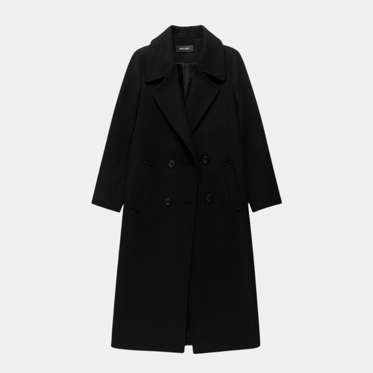 Elegant Oversized Long Coat – Long Trench Wool Style