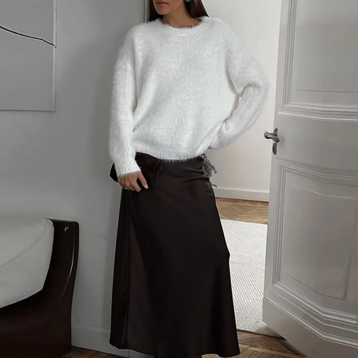 Soft Knit Cashmere Jumper – Women’s Casual Pullover