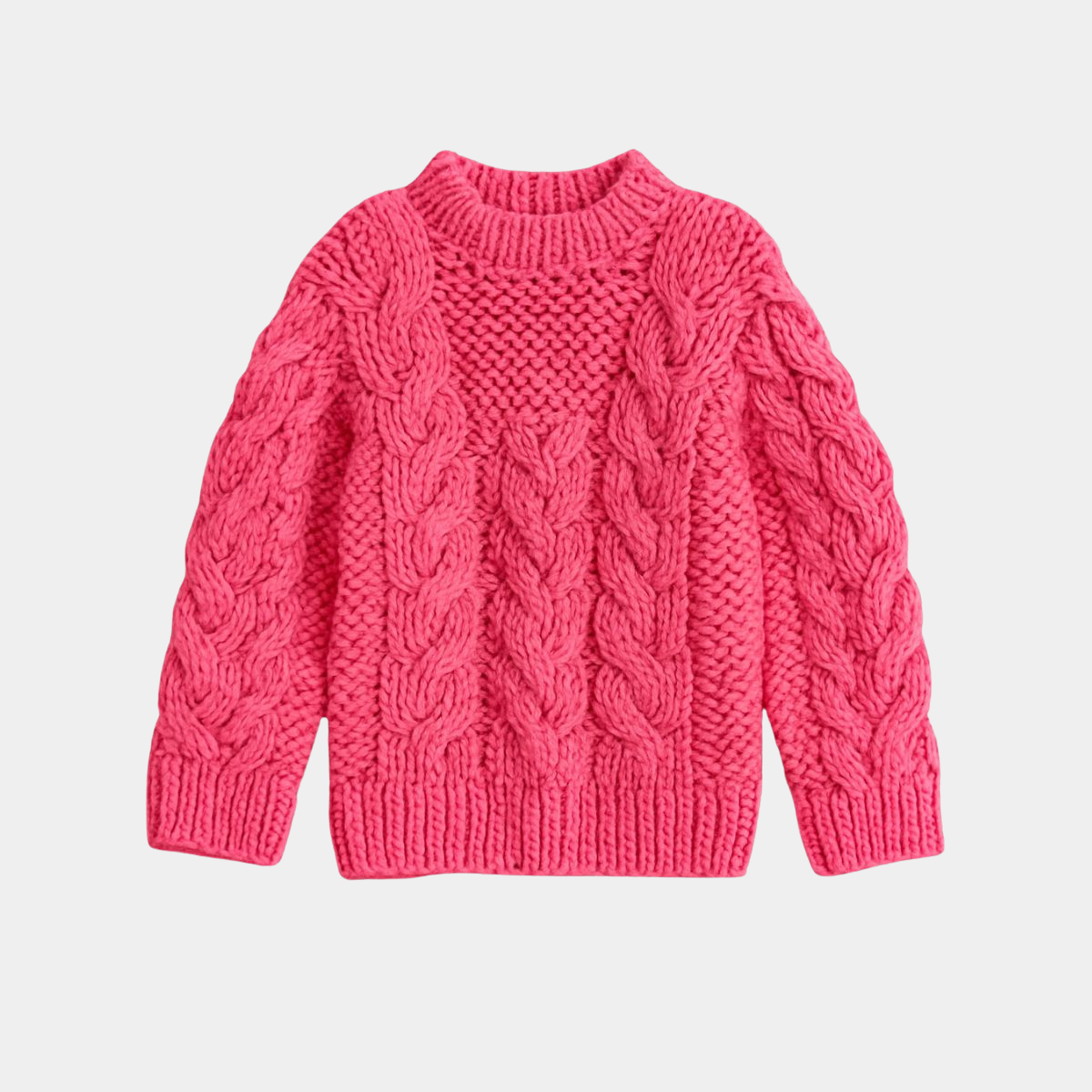 Chunky Knit Sweater – Loose Fit Winter Sweater