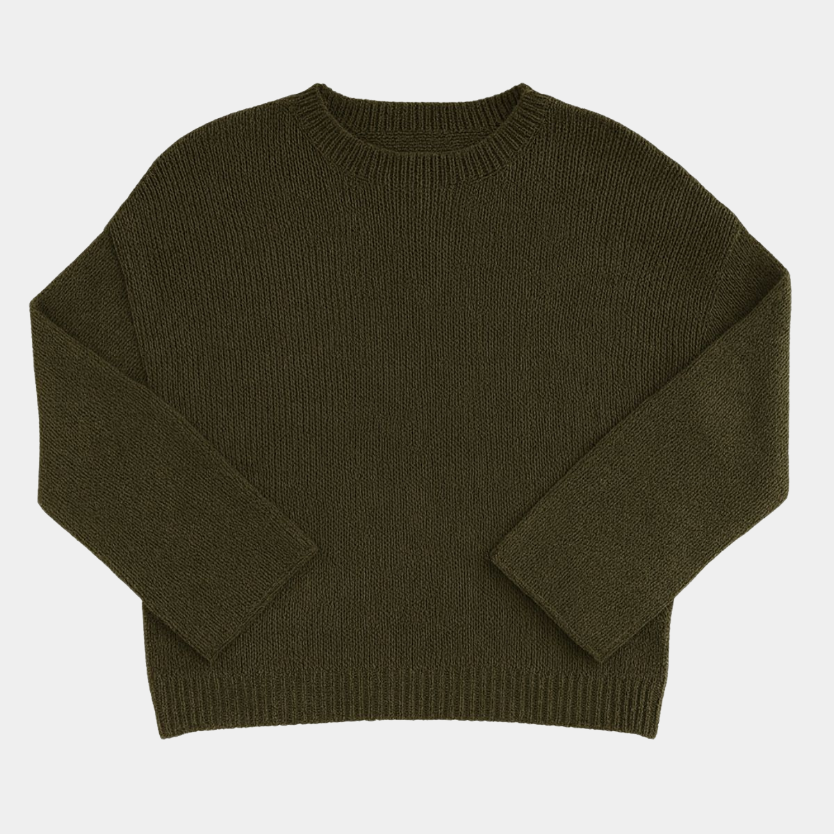 Trendy Loose Cotton Jumper – Lightweight Sweater