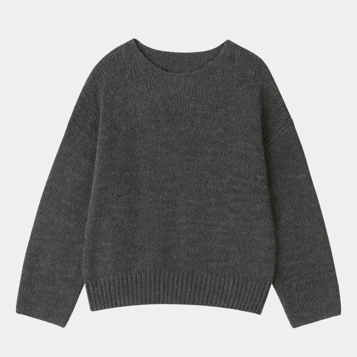 Trendy Loose Cotton Jumper – Lightweight Sweater