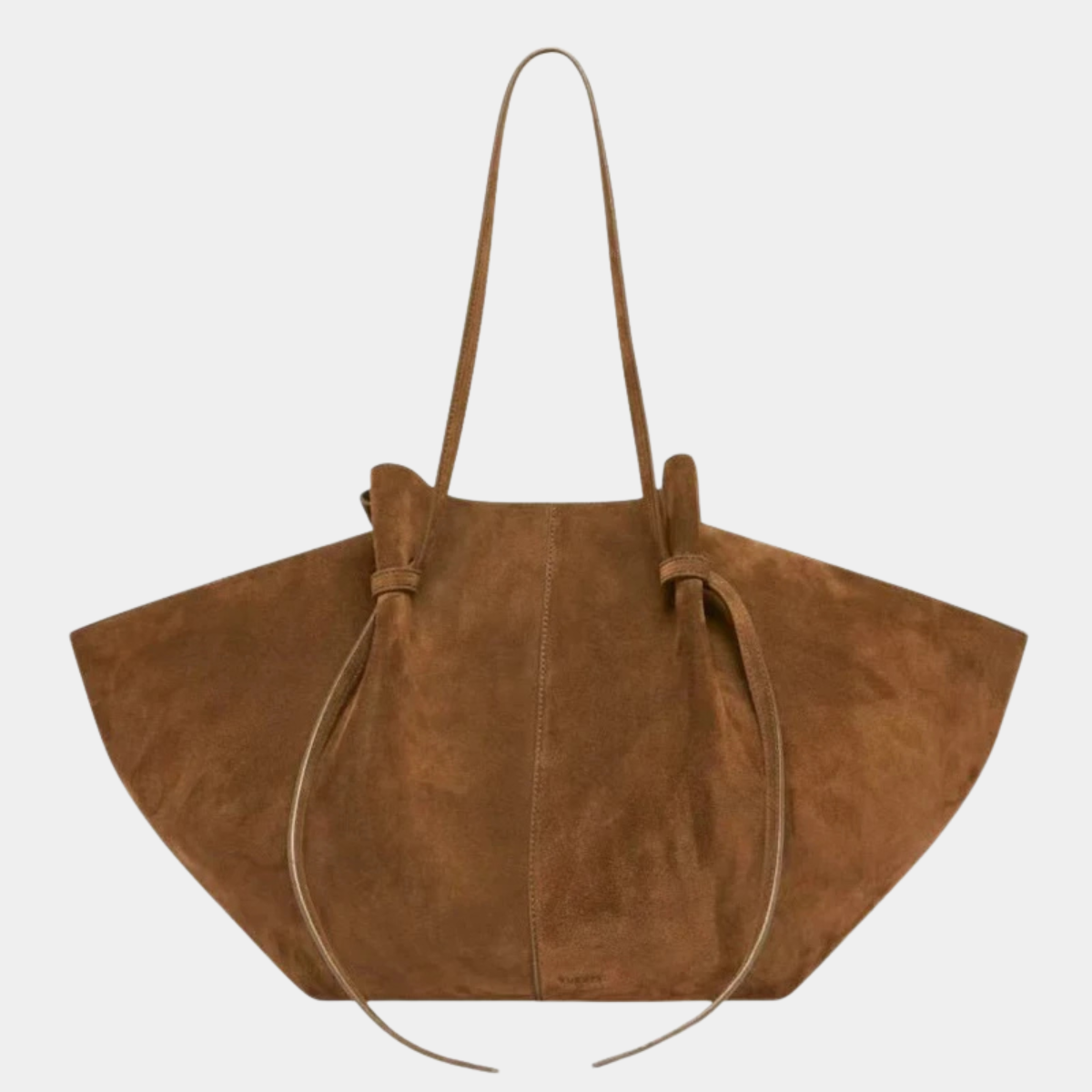 Large Brown Leather Tote Bag – Stylish Shoulder Handbag for Everyday Use