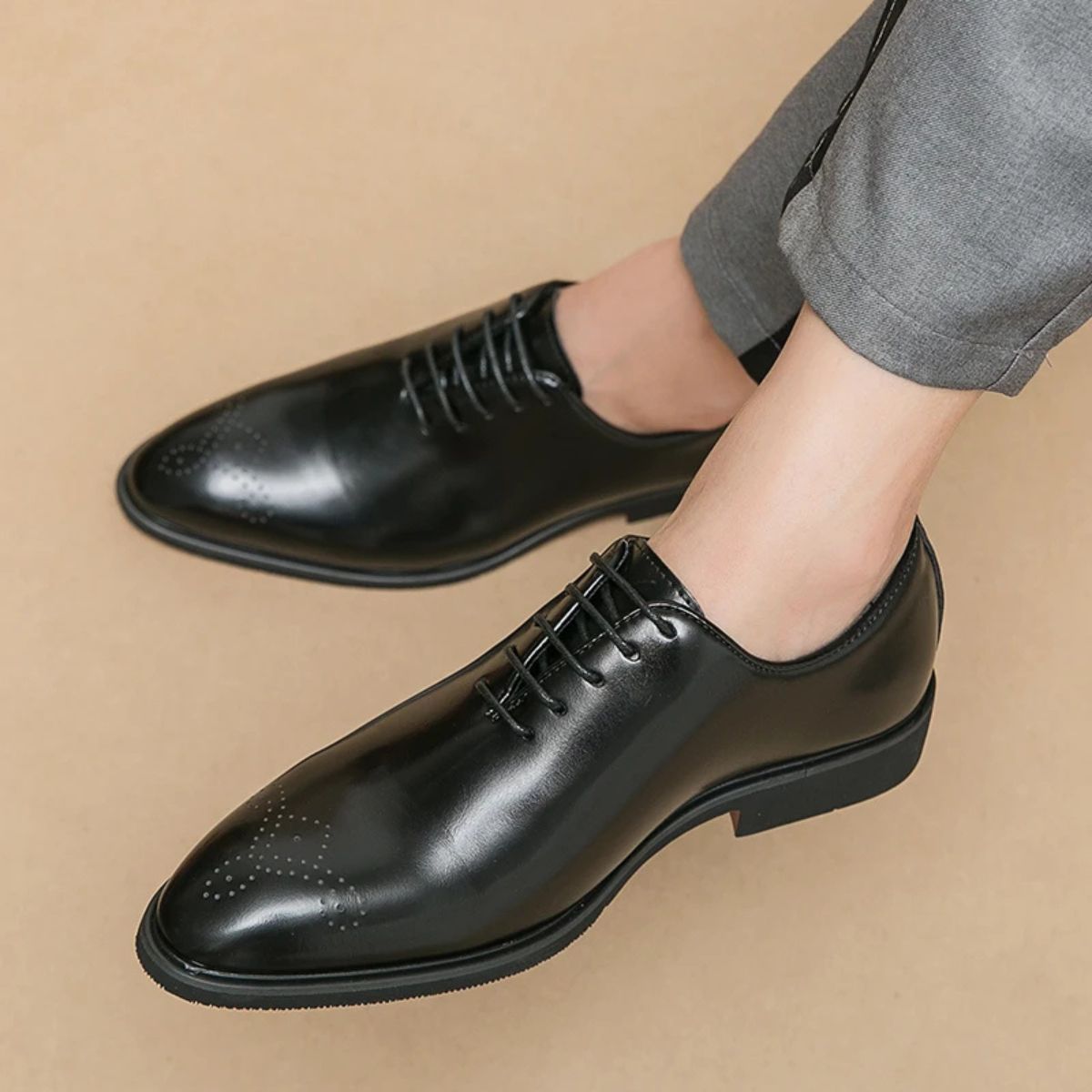 Oxford Lace-Up Shoes Smart – Smart Business & Wedding Footwear