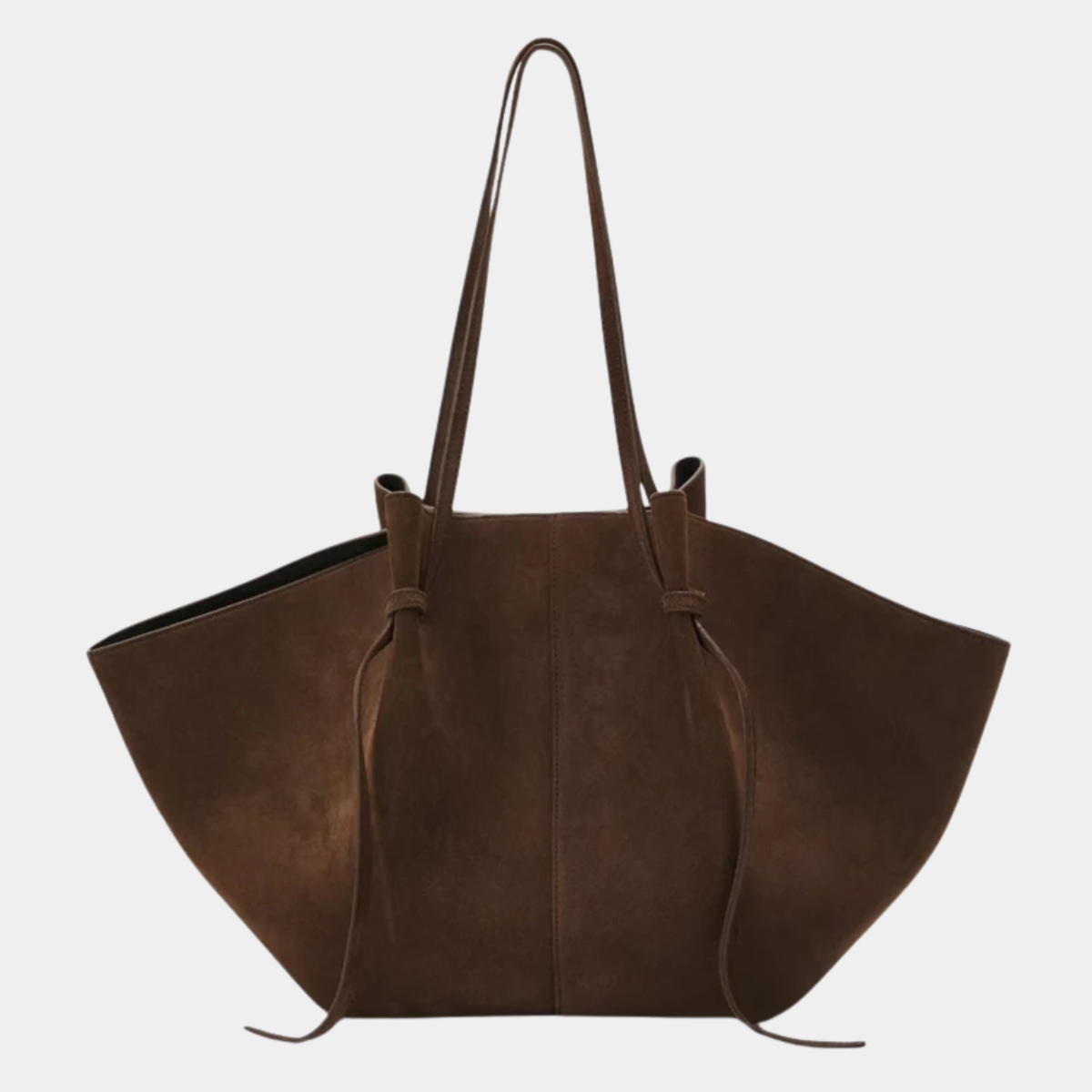 Large Brown Leather Tote Bag – Stylish Shoulder Handbag for Everyday Use