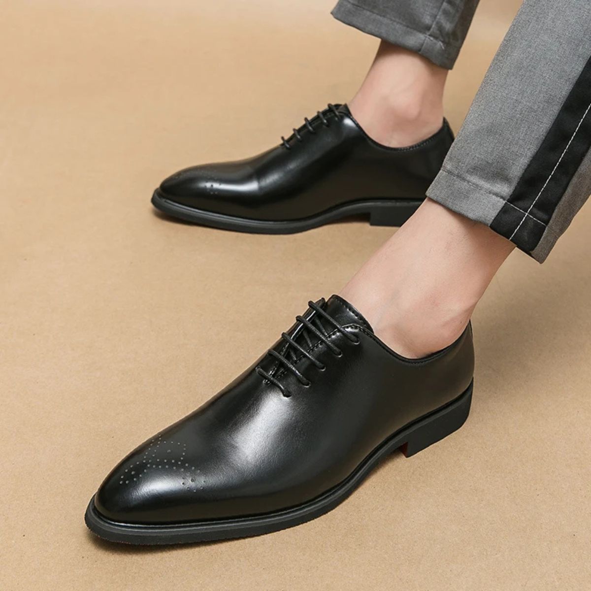 Oxford Lace-Up Shoes Smart – Smart Business & Wedding Footwear