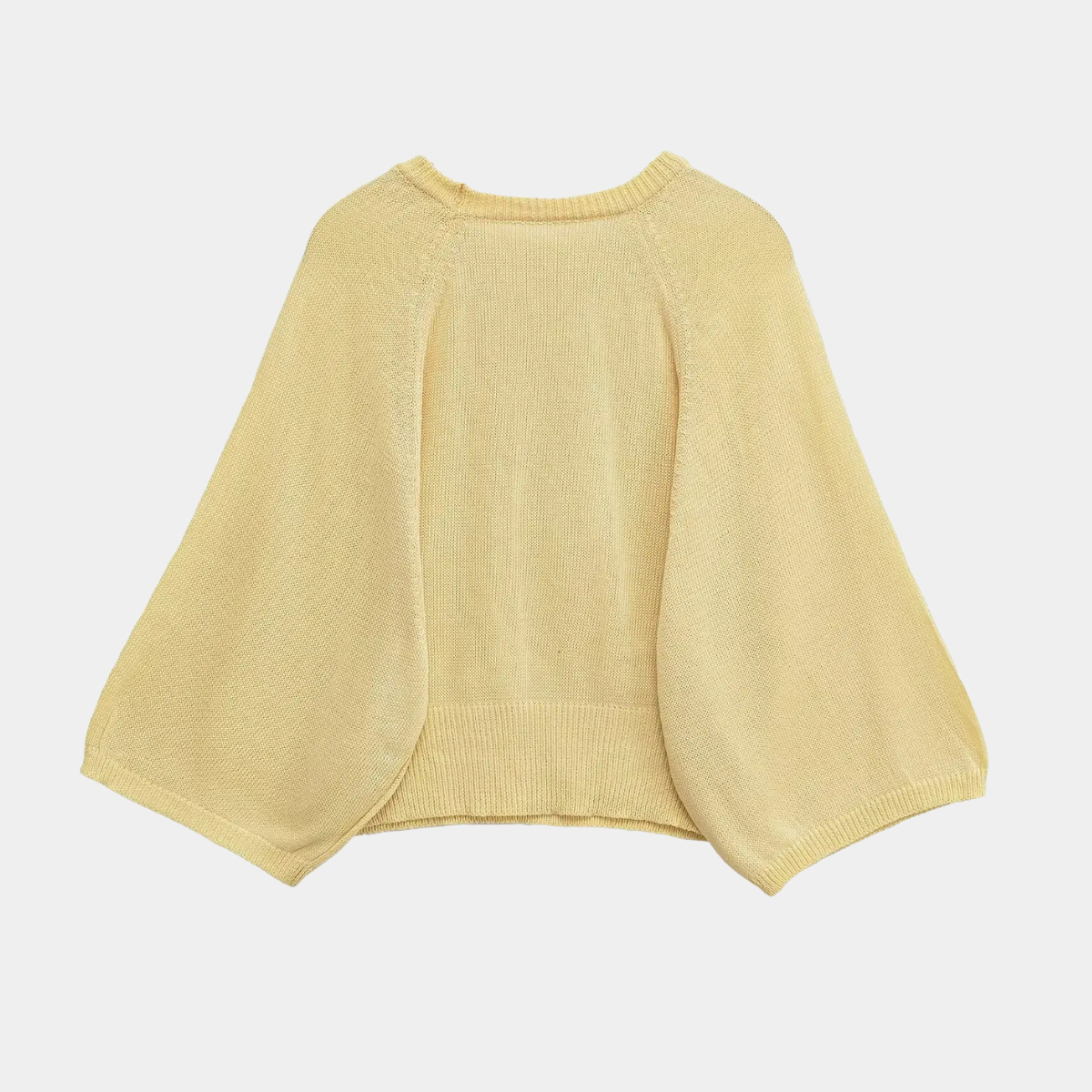 Knit Batwing Jumper – Loose Fit Pullover Sweater