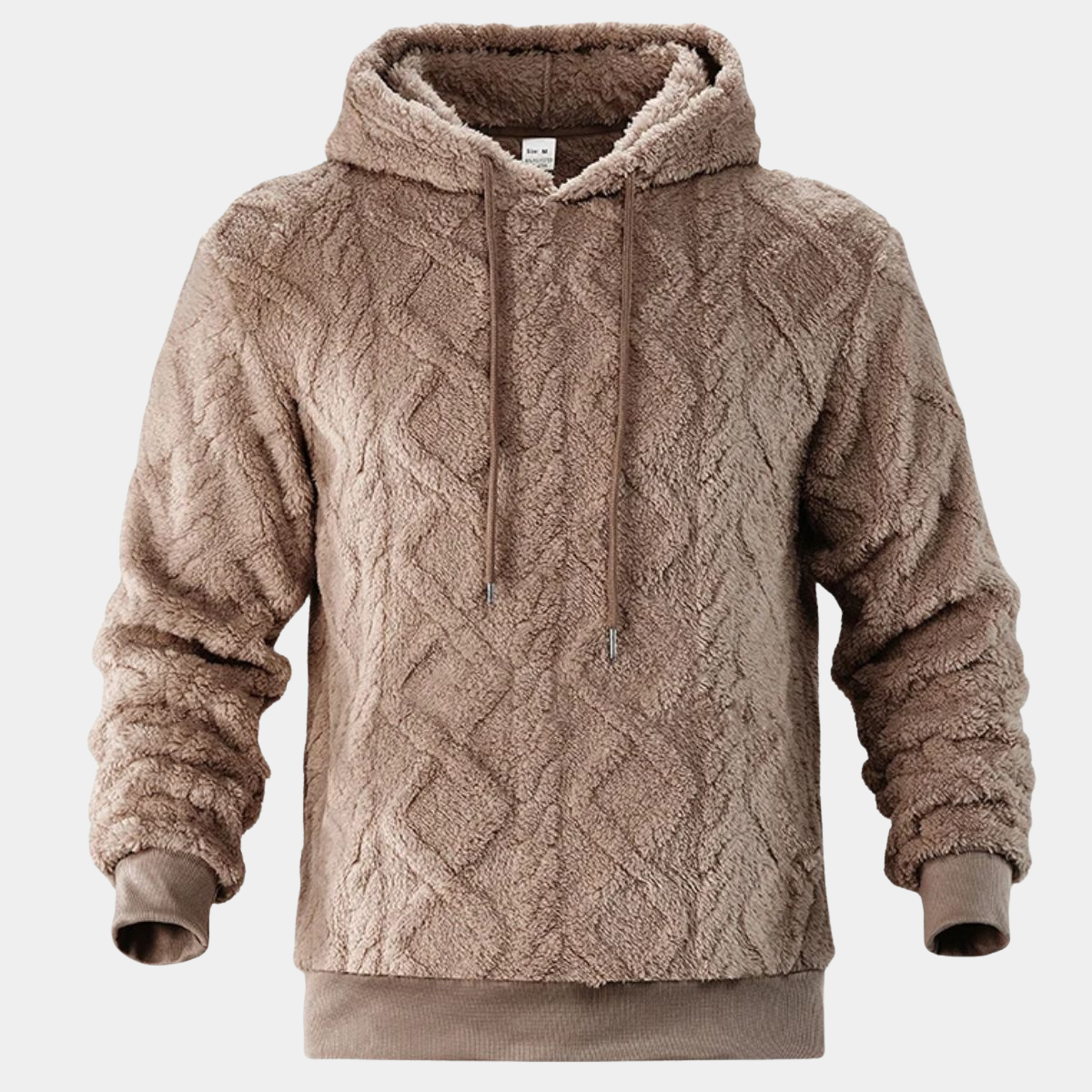Modern Cable Fleece Jumper for Men
