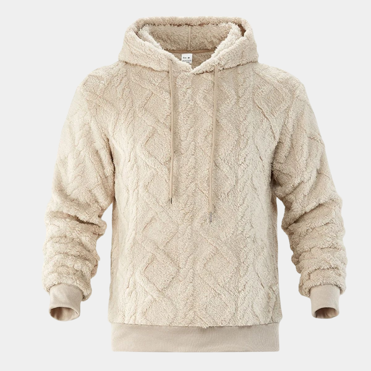 Modern Cable Fleece Jumper for Men