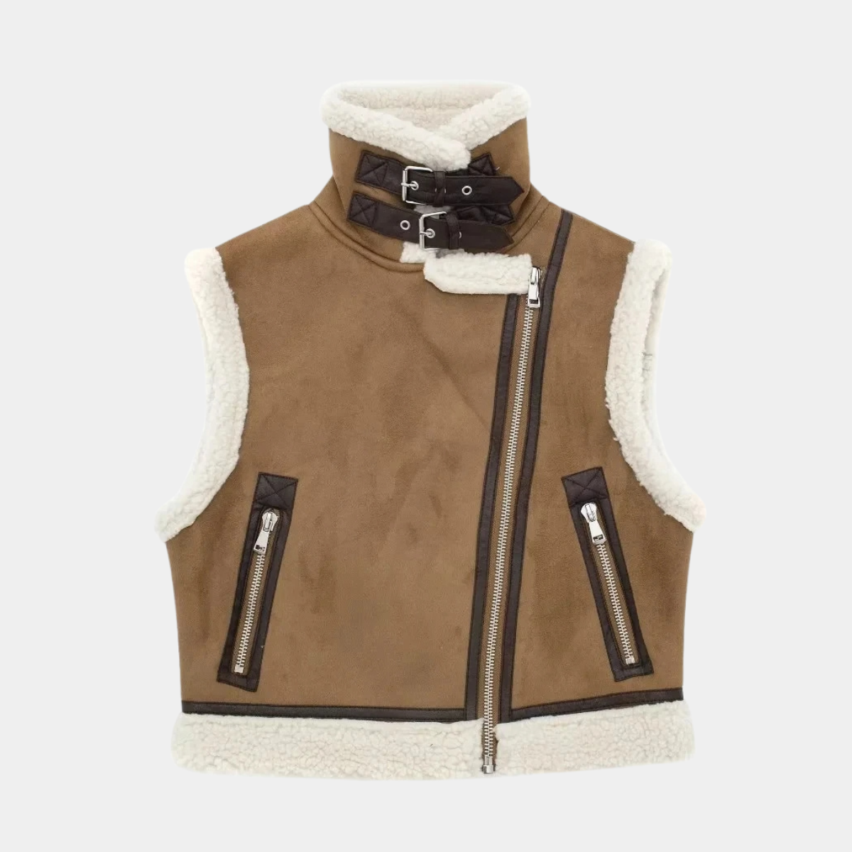 Winter Fur Lined Vest – Cosy & Trendy