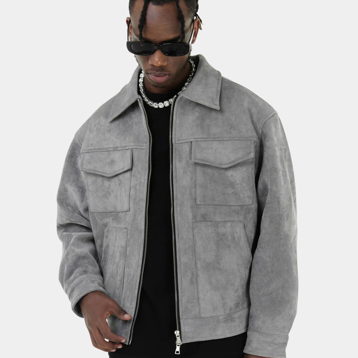 Loose Fit Jacket for Men – Smart Street Style