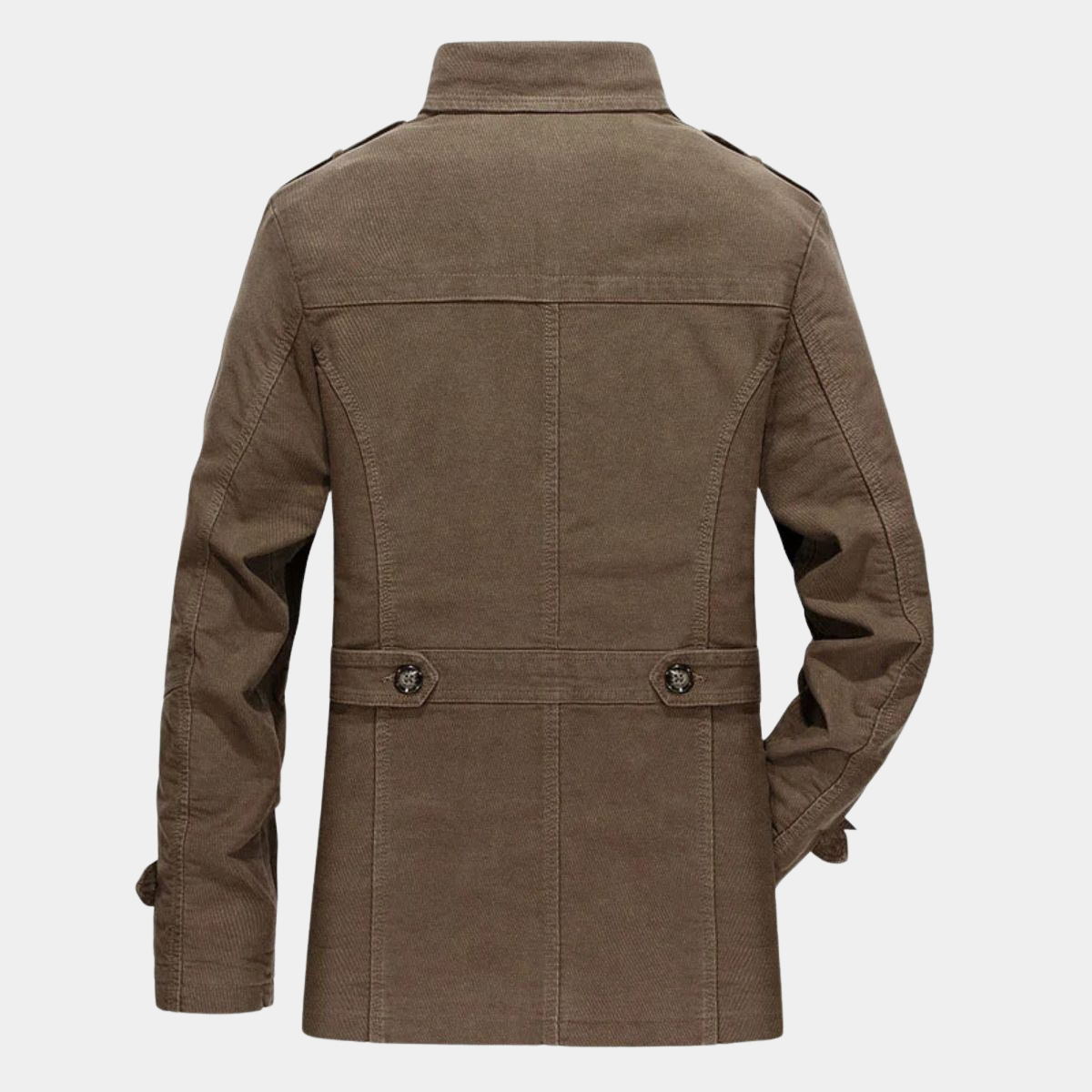 Modern Classic Long Trench Coat for Men