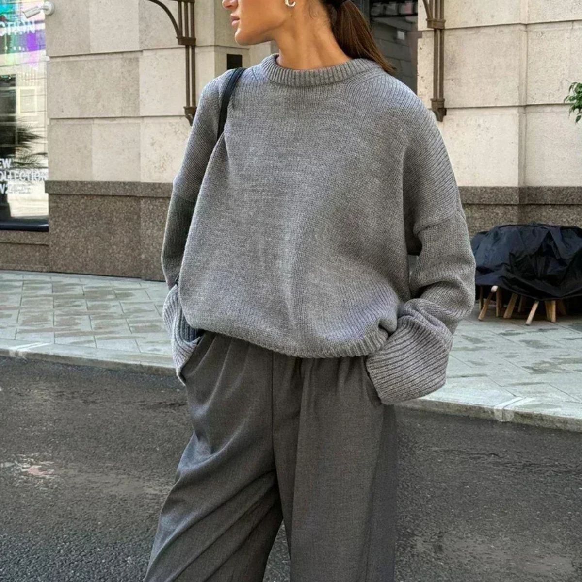 Cosy Knit Jumper – Oversized Pullover