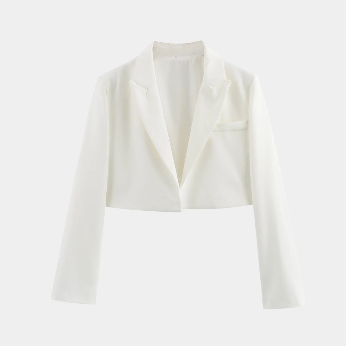 Sophia Cropped Long Sleeve Blazer