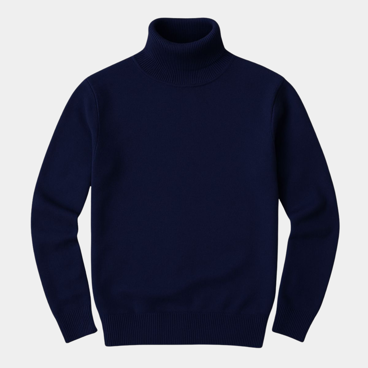 Classic Turtleneck Jumper – Slim Fit Winter Pullover