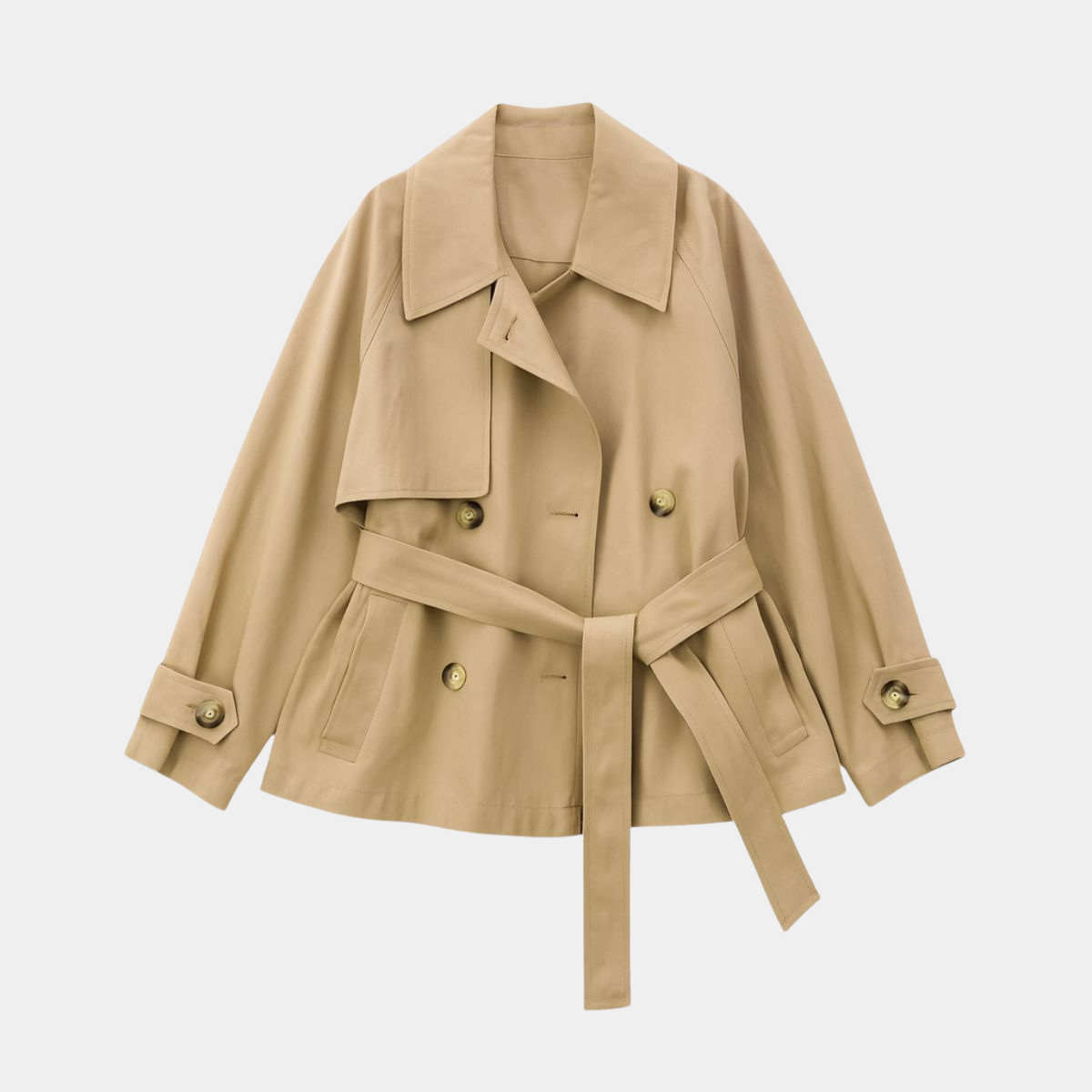 Lightweight Trench Coat for Women – Oversized Fit