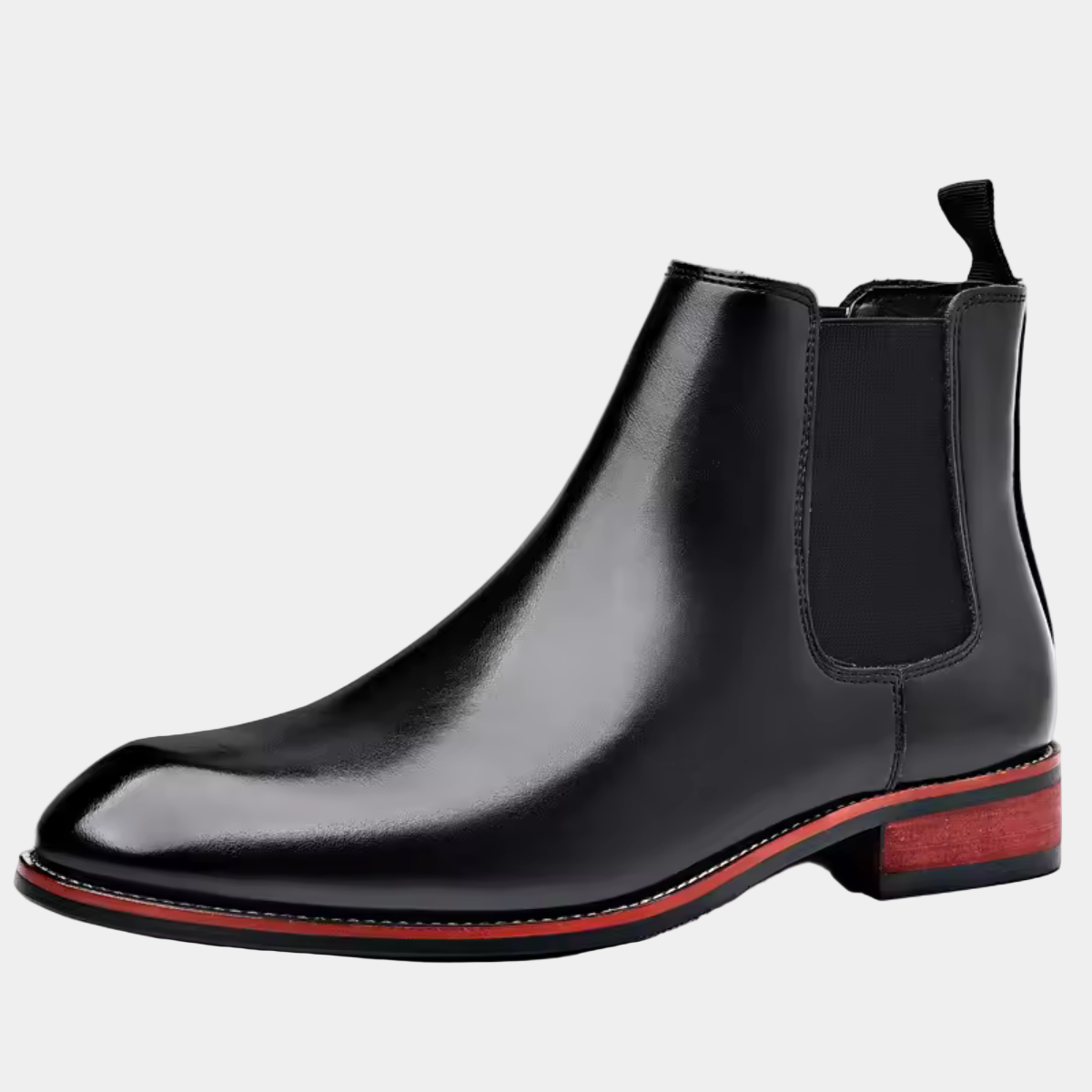 Brown Leather Chelsea Boots Men – Slip On Ankle Boots