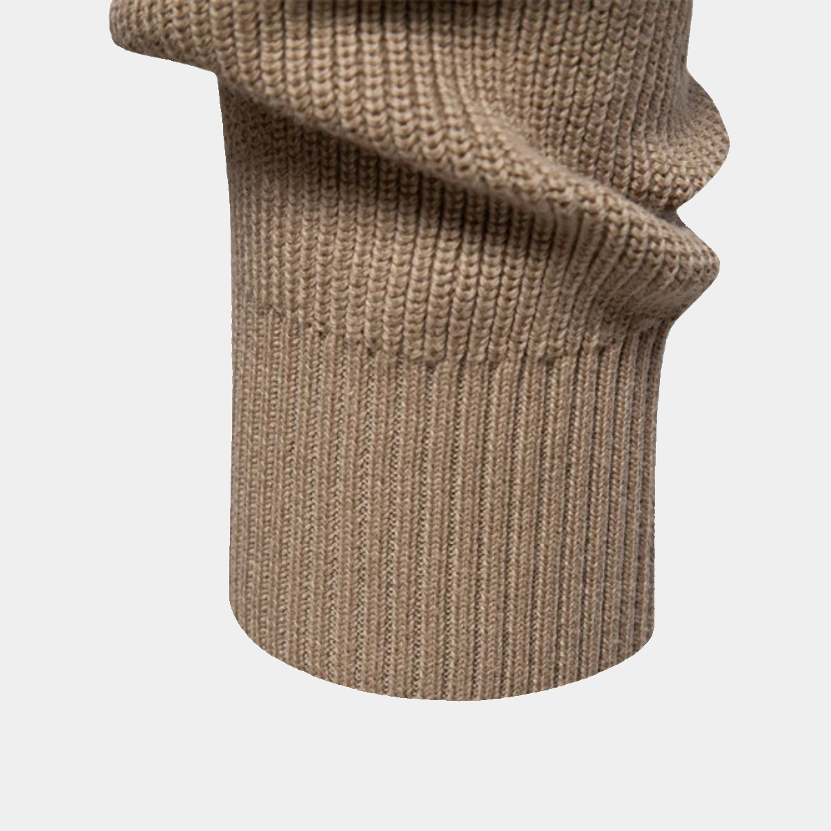 Knitted Jumper for Men – Slim Fit Sweater with Button Neck