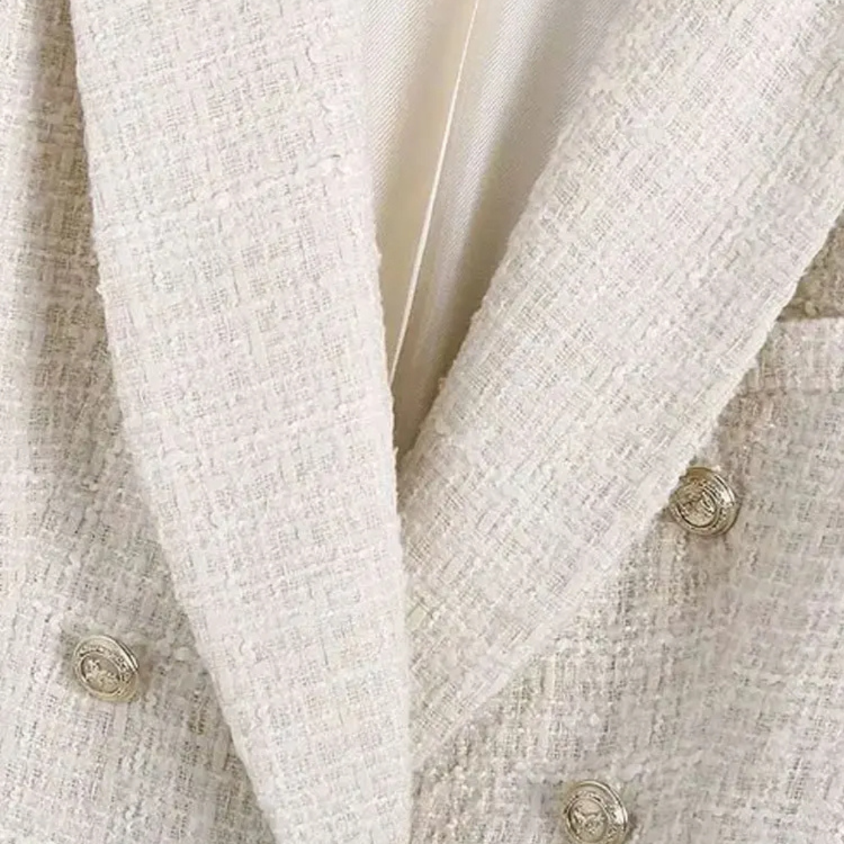 Chic Blazer Coat – Classic Double Breasted Style