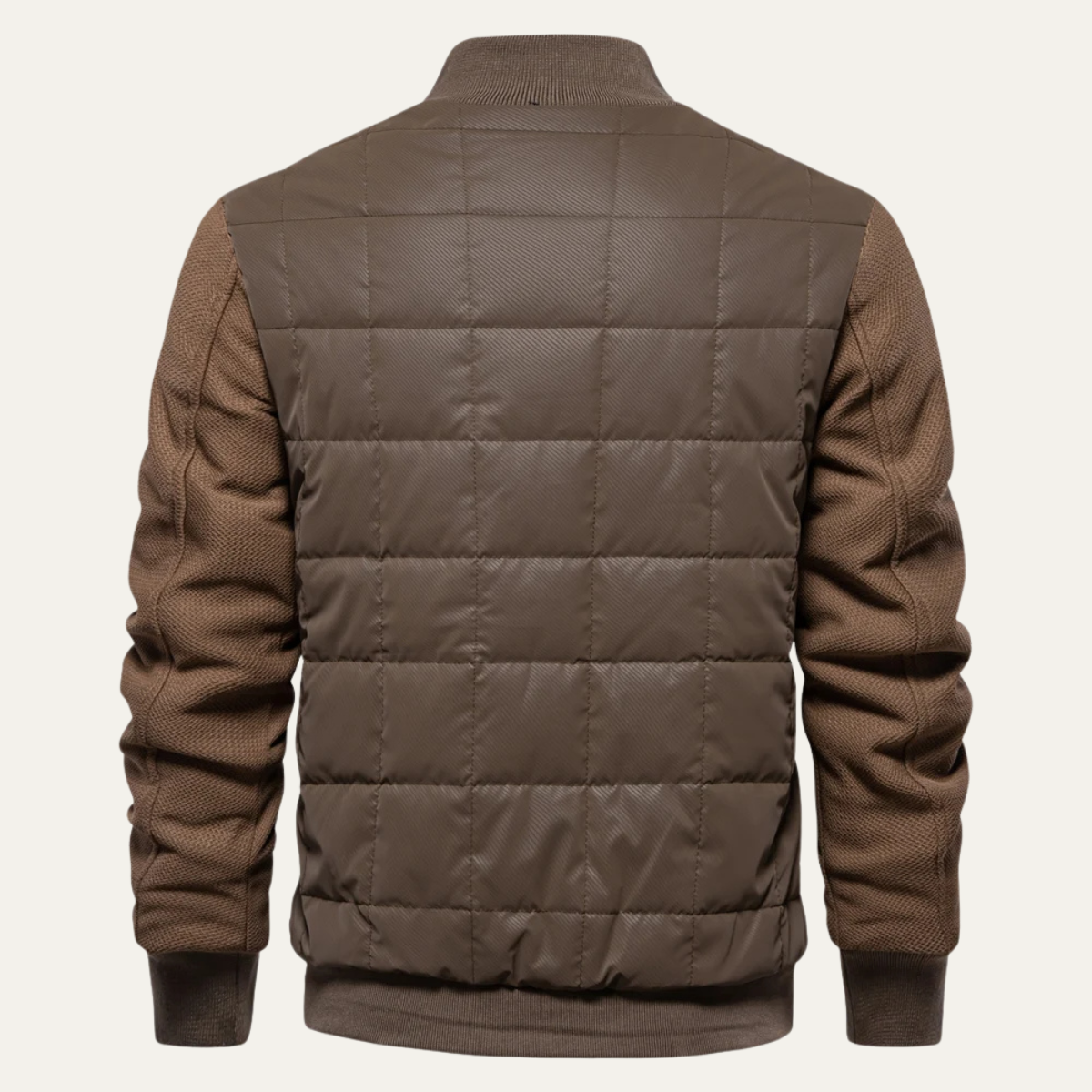 Lightweight Bomber Jacket for men – Casual Zipped Quilted Coat