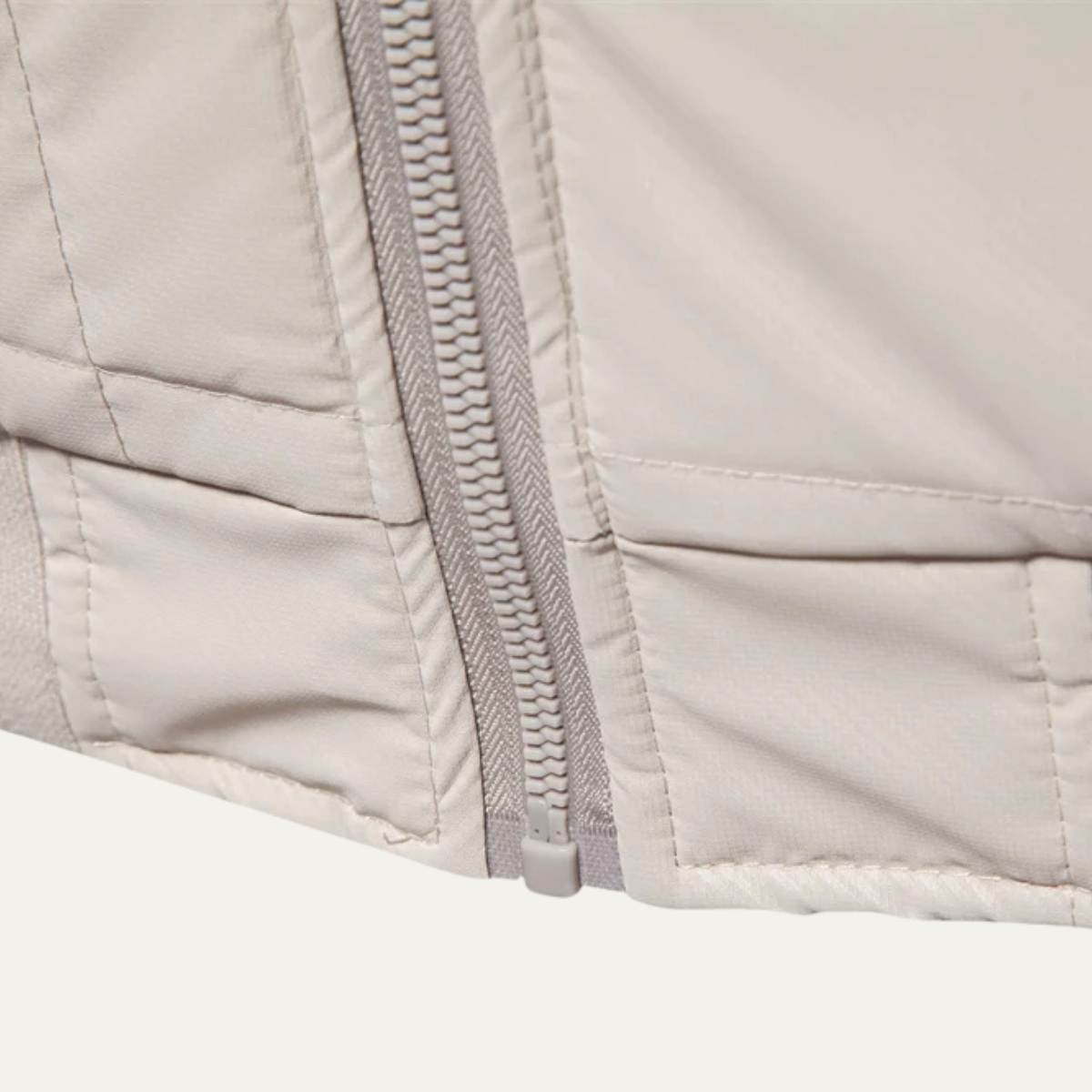 Quilted Bomber Jacket – Lightweight Zipped Coat