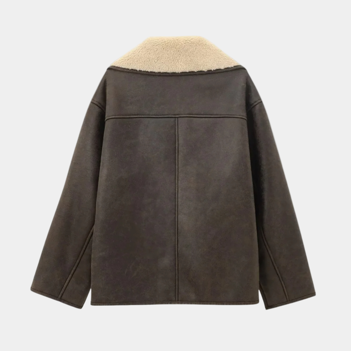 Shearling Leather Jacket – Fur Lined Winter Coat