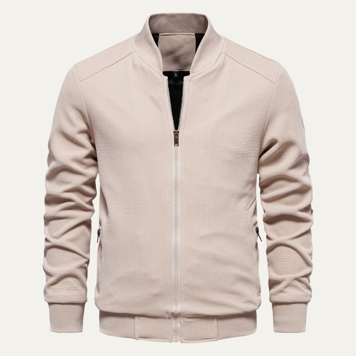 Lightweight Fleece Jacket – Casual Zipped Coat