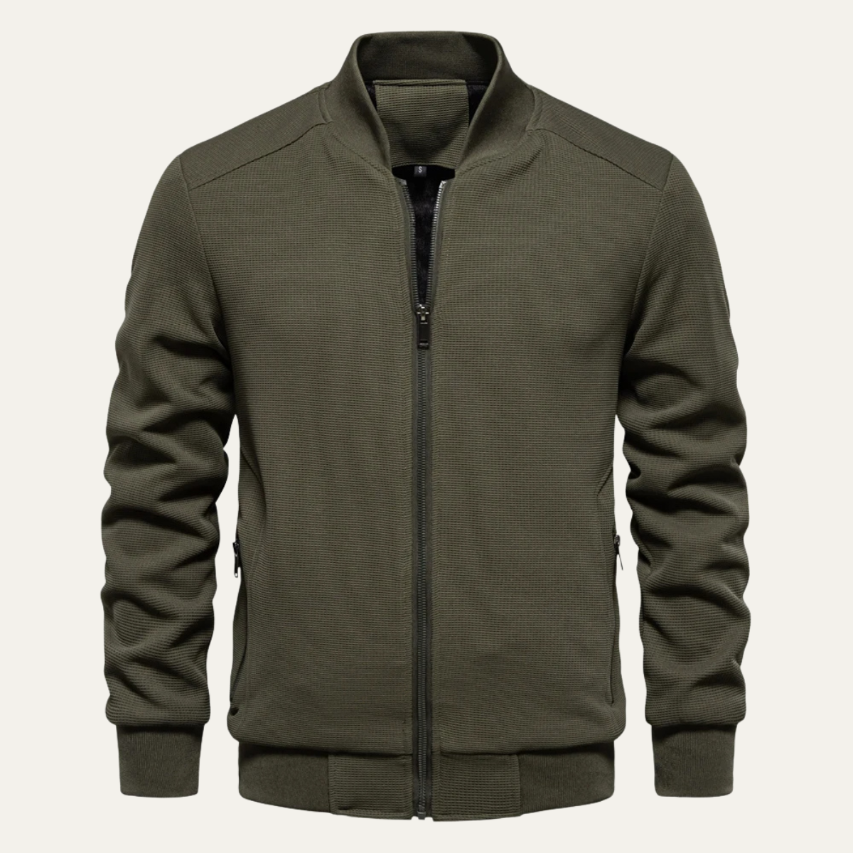 Lightweight Fleece Jacket – Casual Zipped Coat
