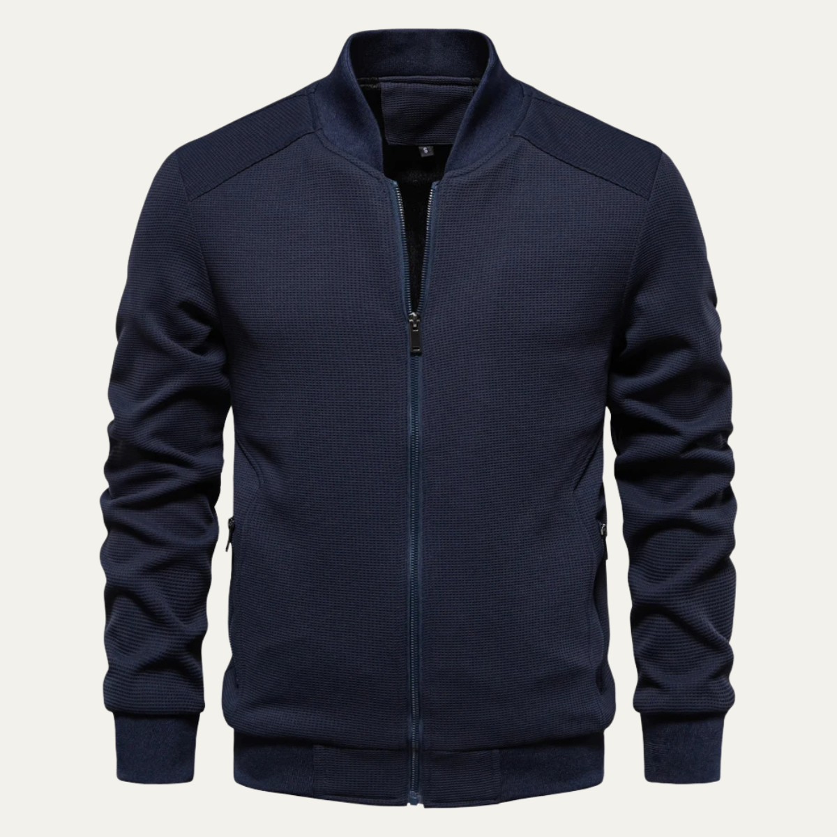 Lightweight Fleece Jacket – Casual Zipped Coat