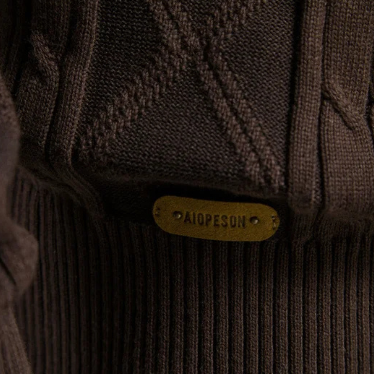 Knitted Cardigan – Button Up V-Neck Jumper