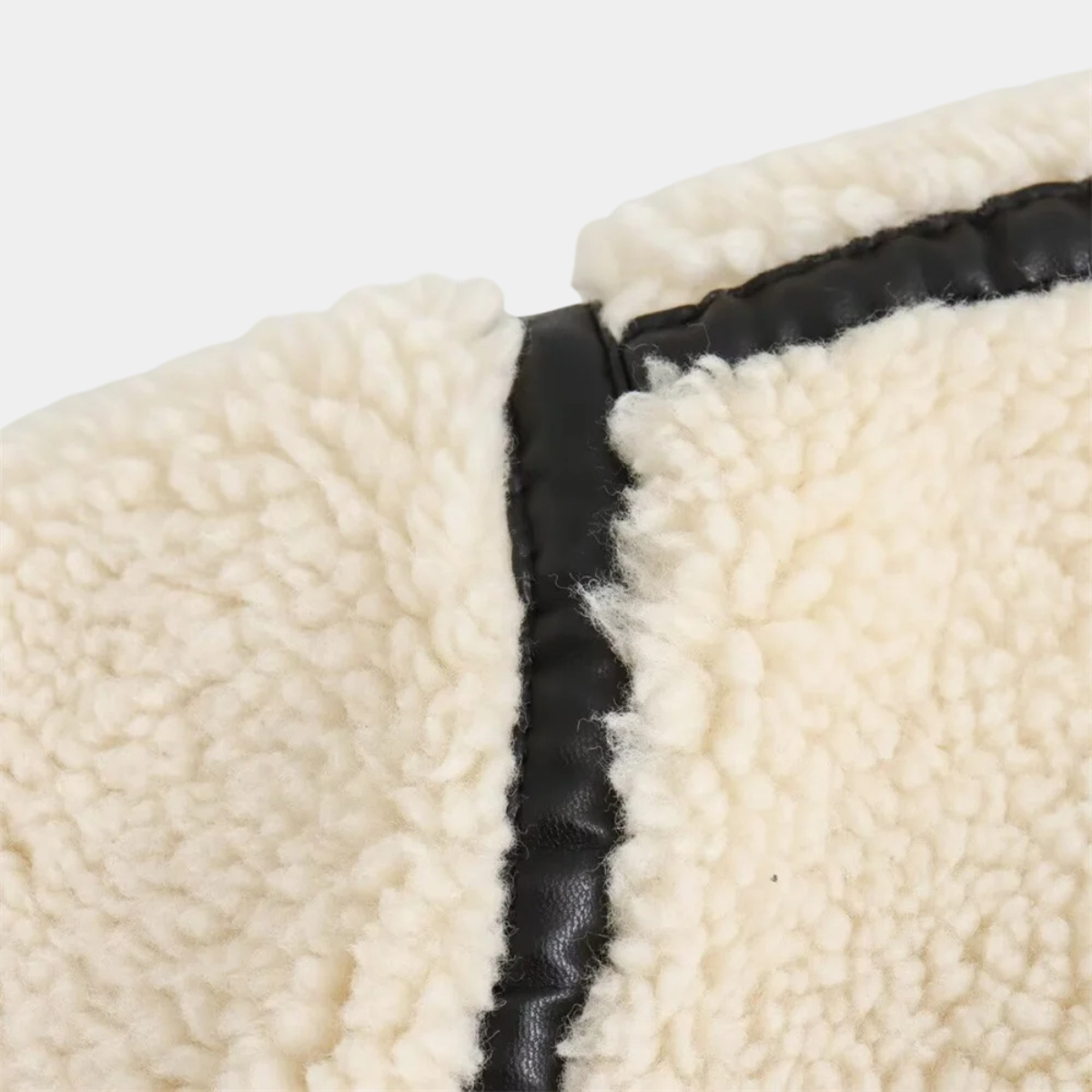 Winter Teddy Jacket – Warm Faux Coat with Zip