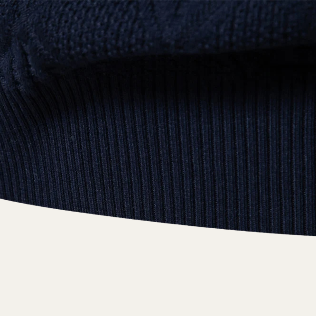 Knitted Polo Sweater – Lightweight Casual Jumper