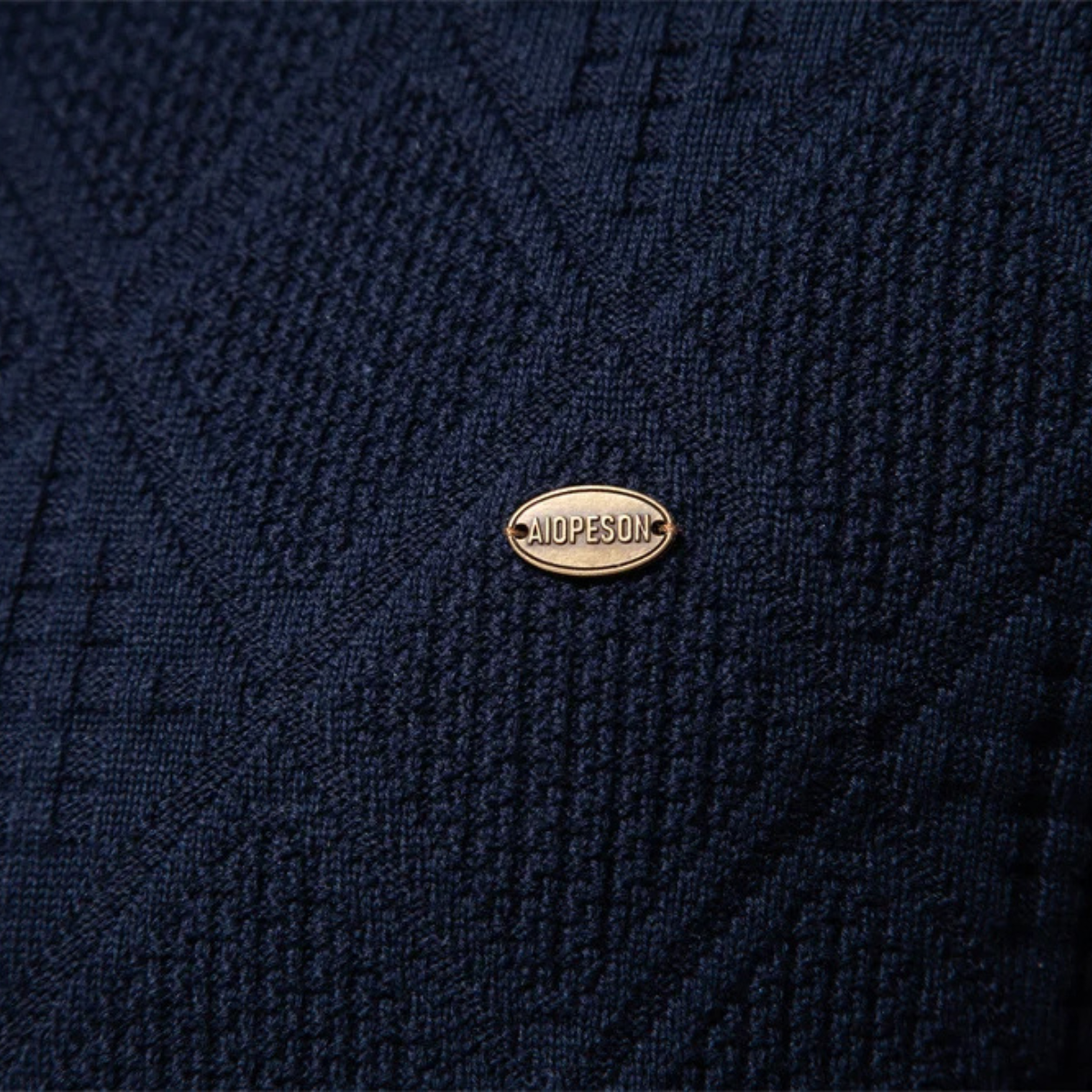 Knitted Polo Sweater – Lightweight Casual Jumper