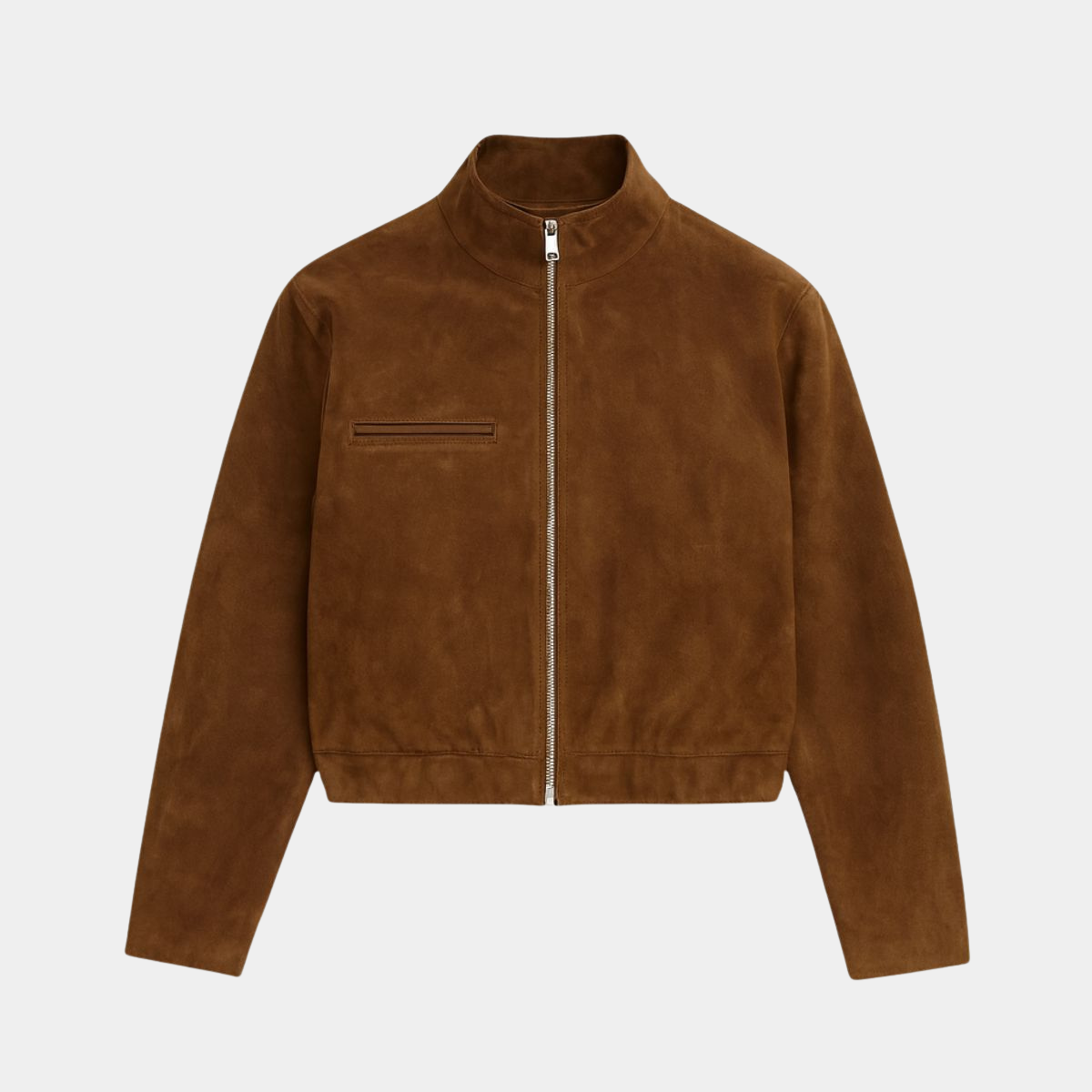 Oversized Suede Jacket – Casual Loose Fit Coat