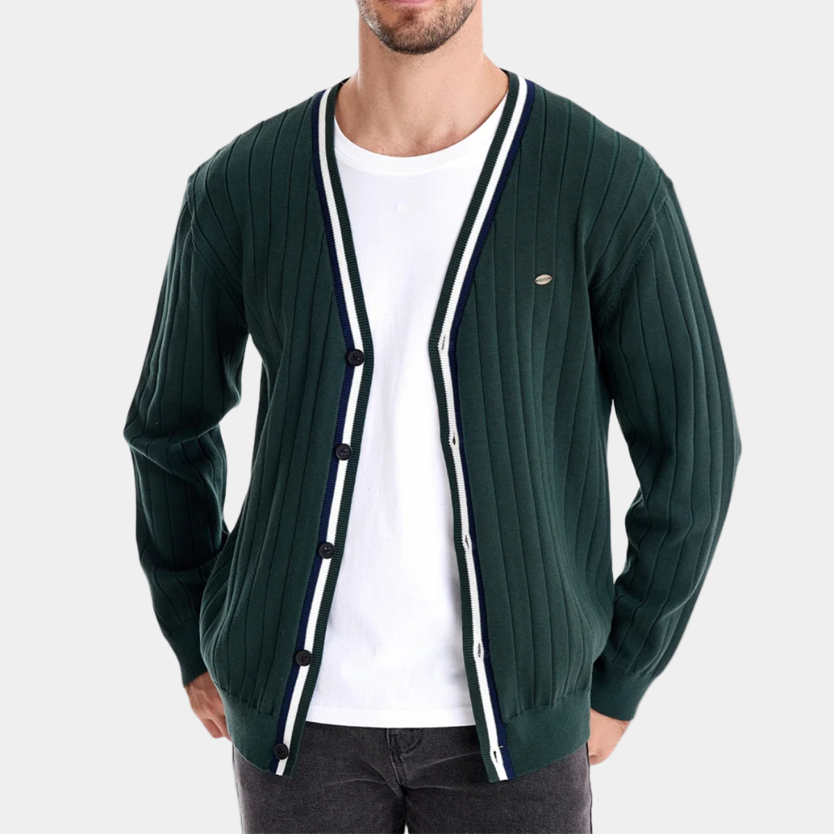 Knitted Cardigan – Button Down Lightweight Jumper