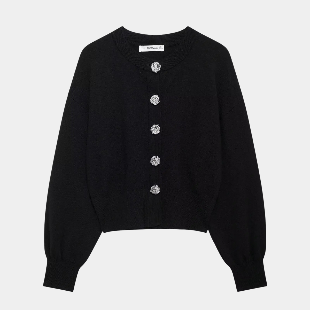Knitted Cardigan – Elegant Button Front Jumper