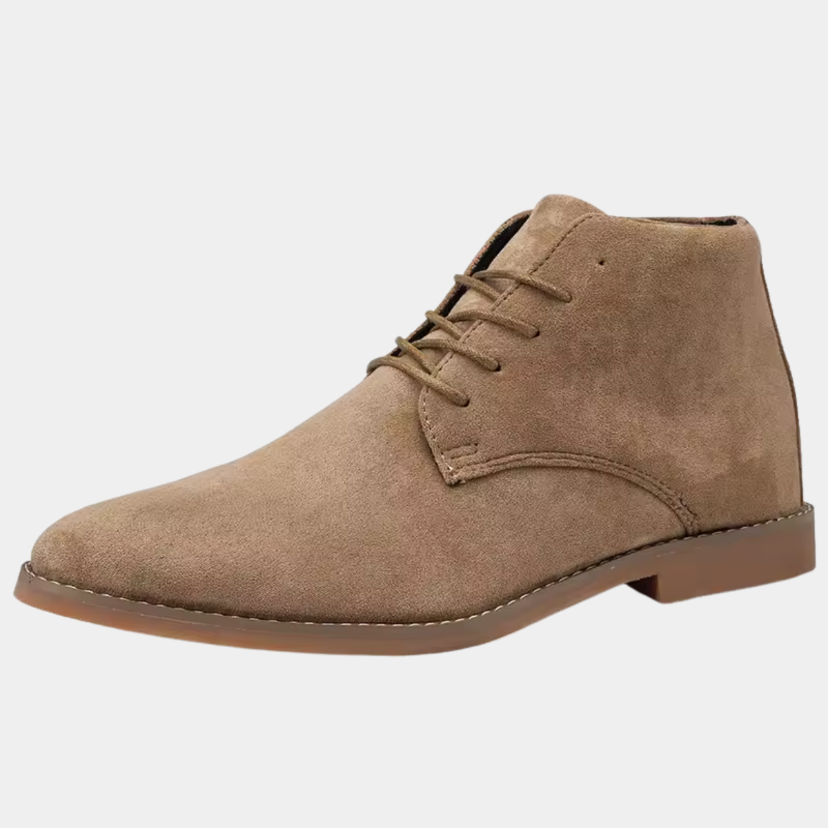 Suede Lace Up Ankle Shoes – Casual Desert Boots