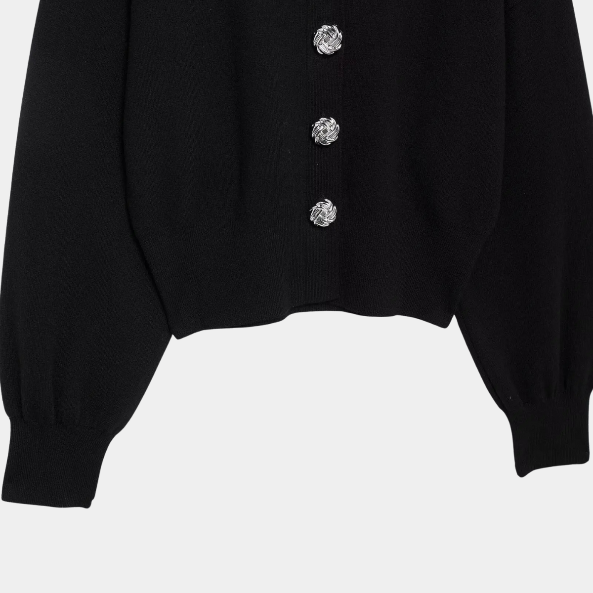 Knitted Cardigan – Elegant Button Front Jumper