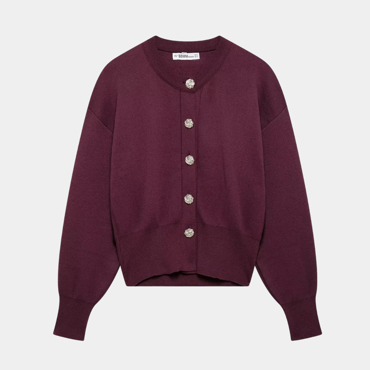 Knitted Cardigan – Elegant Button Front Jumper