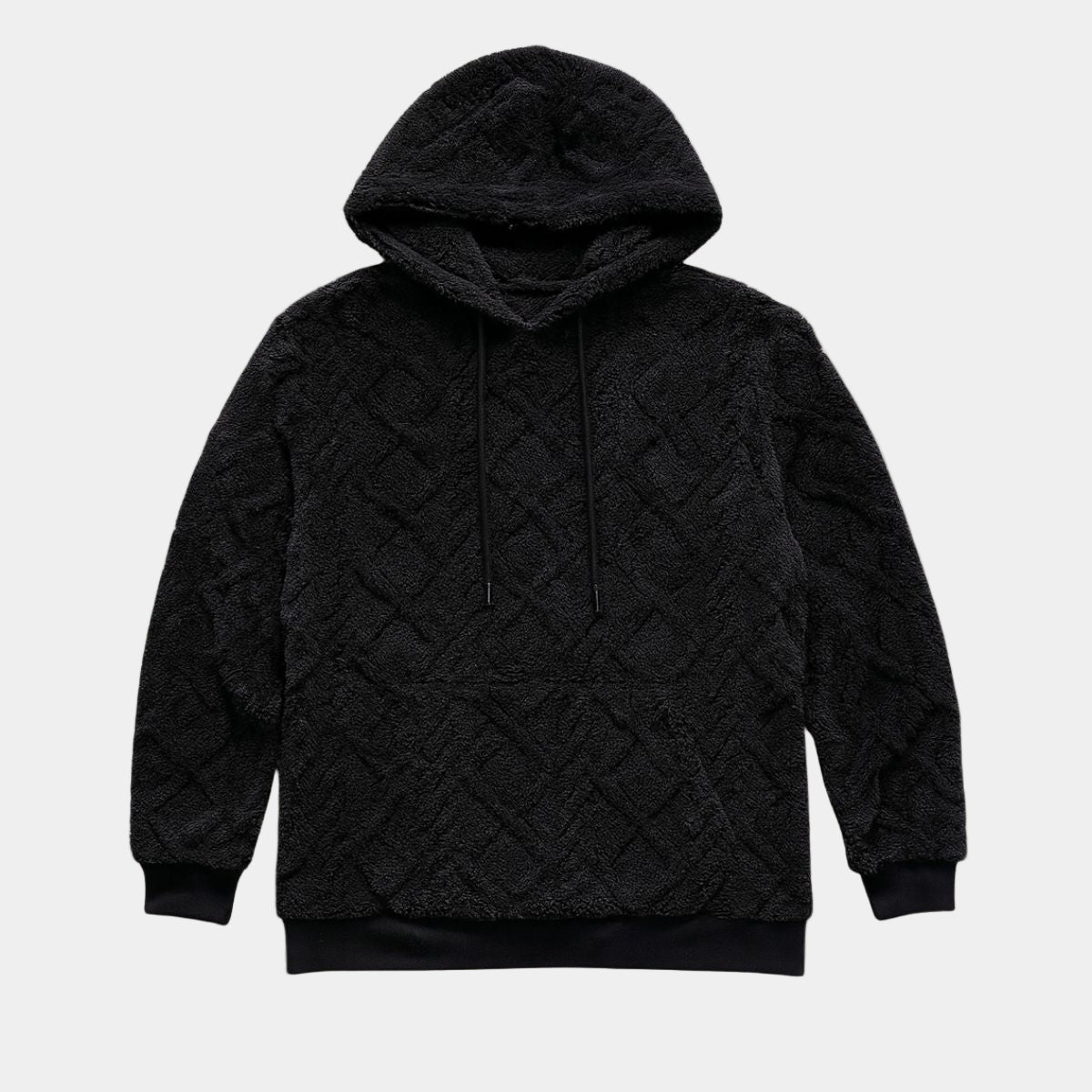Modern Cable Fleece Jumper for Men