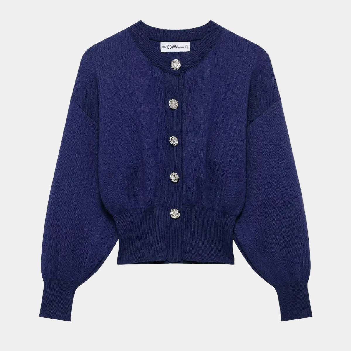 Knitted Cardigan – Elegant Button Front Jumper