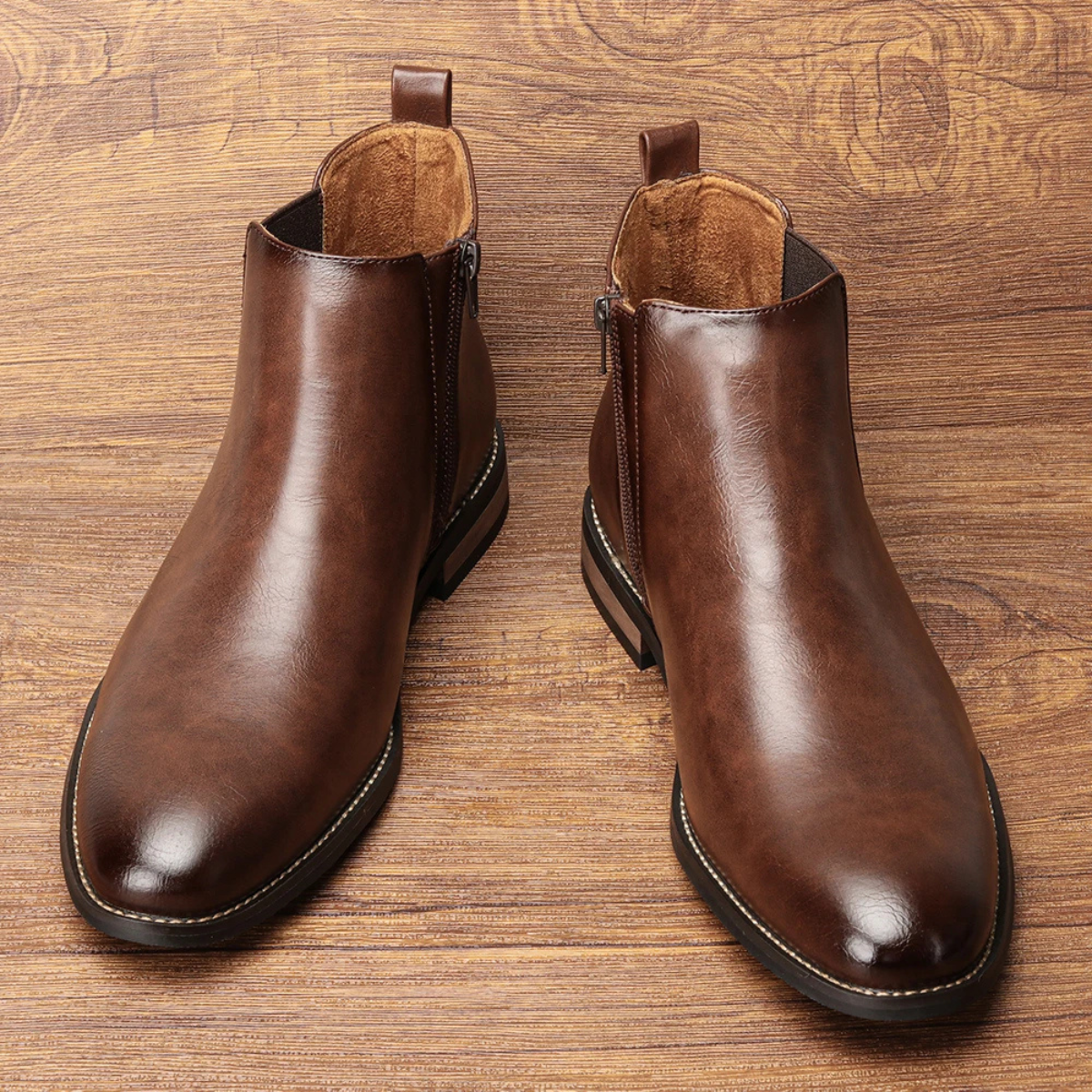 Chelsea Boots Men – Smart Casual Slip On