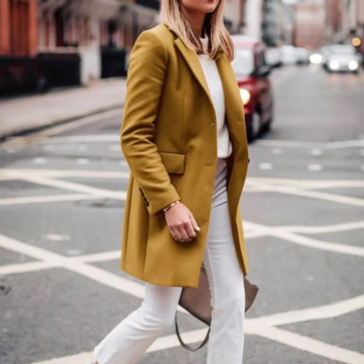 Oversized Double Breasted Teddy Trench Coat