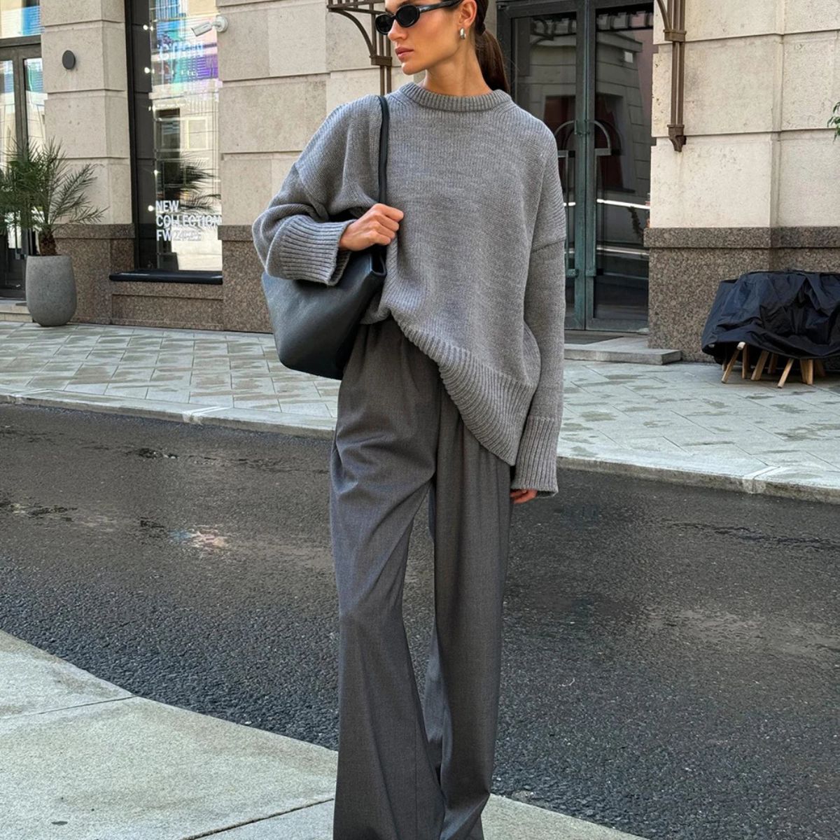 Cosy Knit Jumper – Oversized Pullover